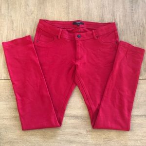 FOREVER 21 - Red Skinny Pants